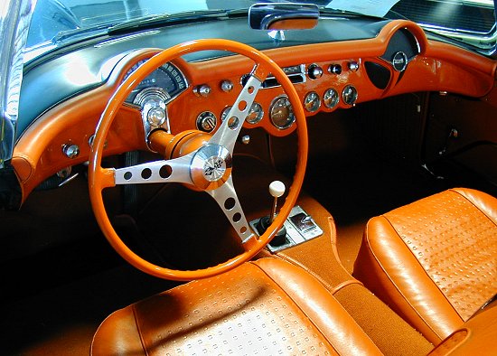 1957 Chevrolet Corvette interior