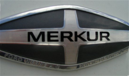 1988 Merkur XR4TI emblem