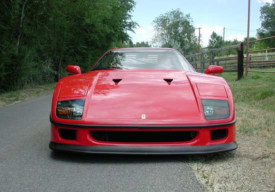 1992 Ferrari F40 Rosso Corsa Front
