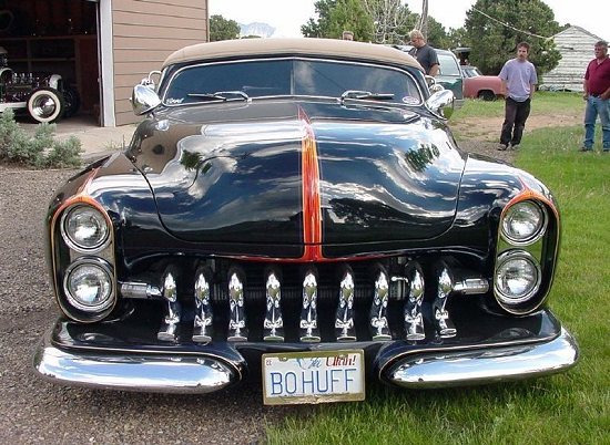 1950 Mercury Custom black front