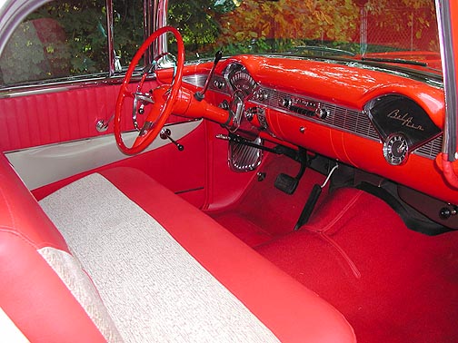 1956 Chevrolet Bel Air Nomad interior