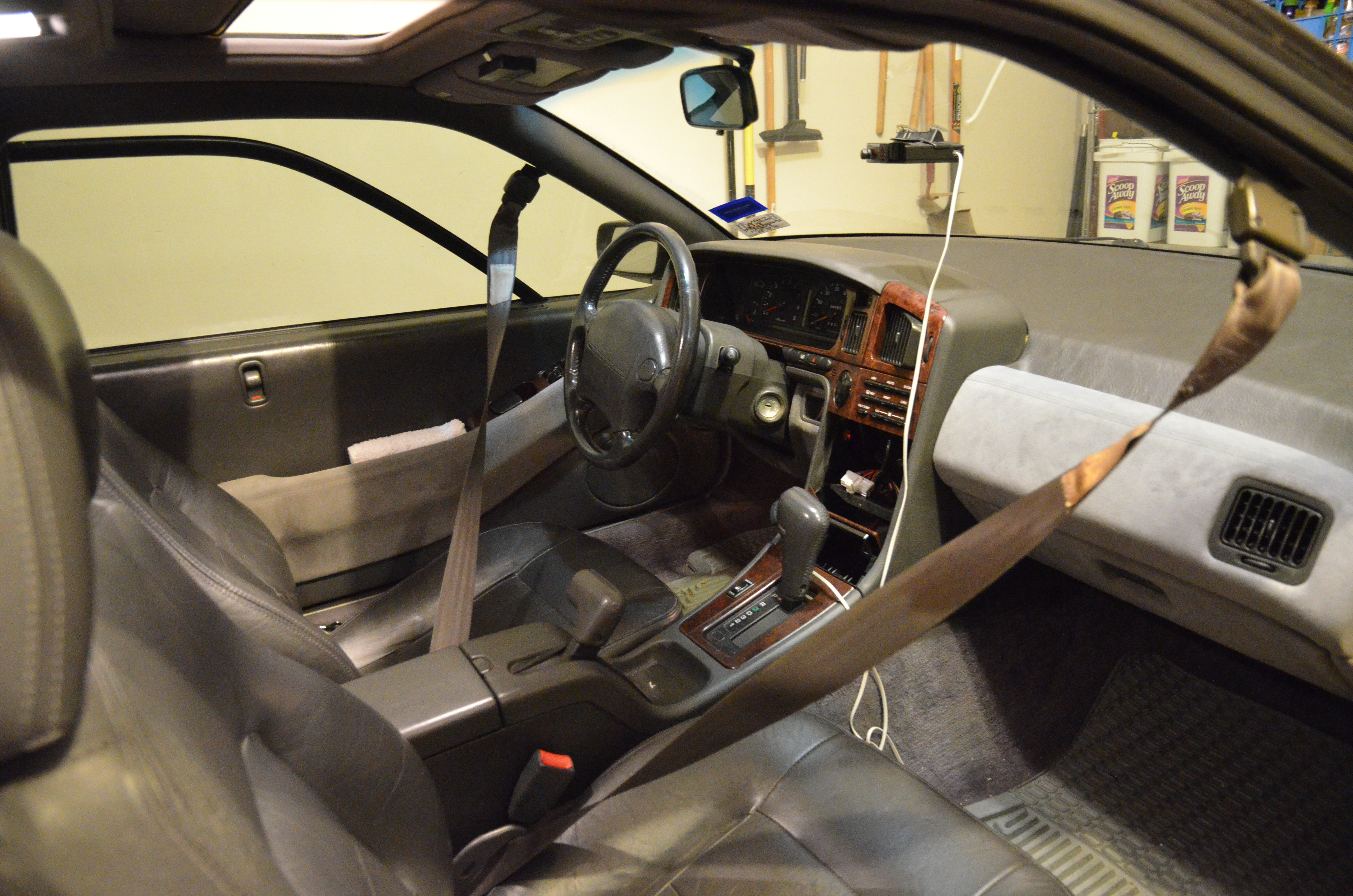 1992 Subaru SVX interior