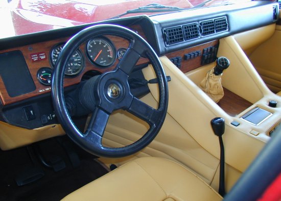 1990 Lamborghini LM002 American interior