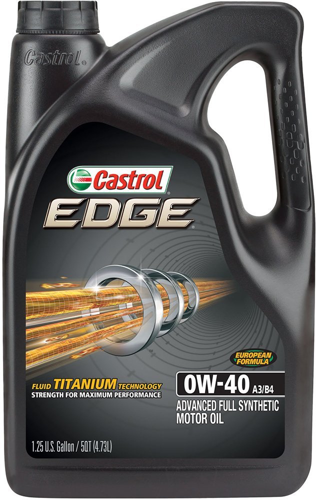 Castrol EDGE 0W-40 Advanced Full Synthetic Motor Oil