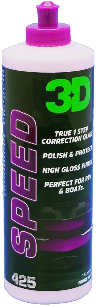 3D Speed All-In-One Polish And Wax